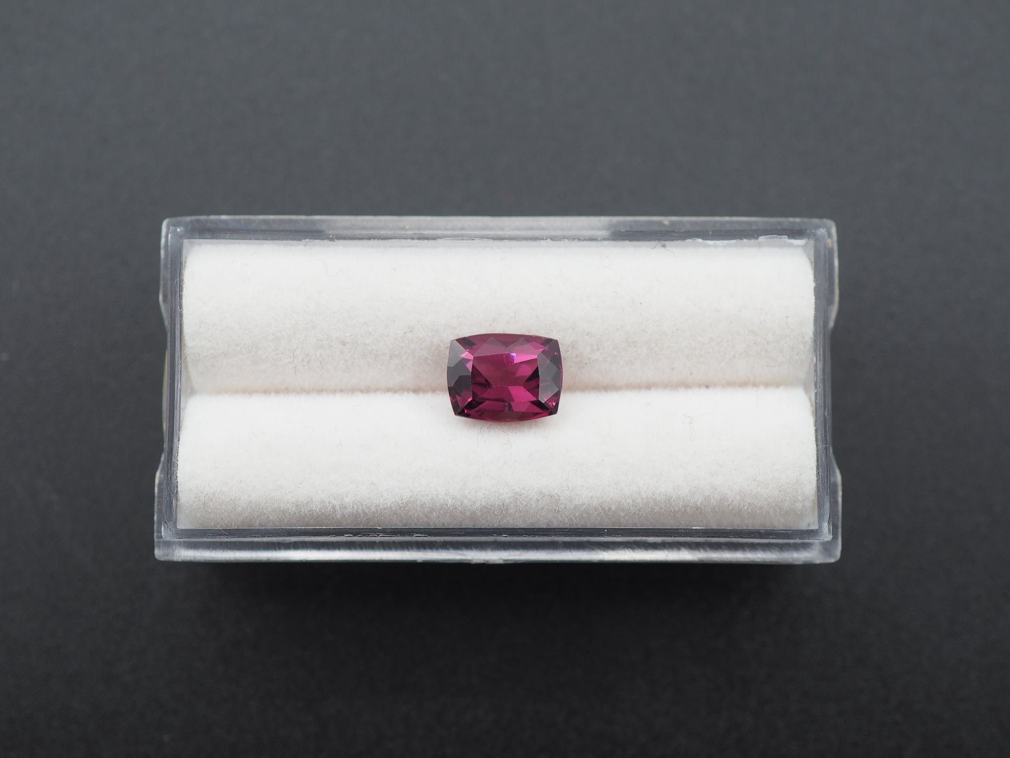 Purple Garnet Faceted 8.3x6.4 mm Approximately 2.12 Carat (GTG-PG-19)