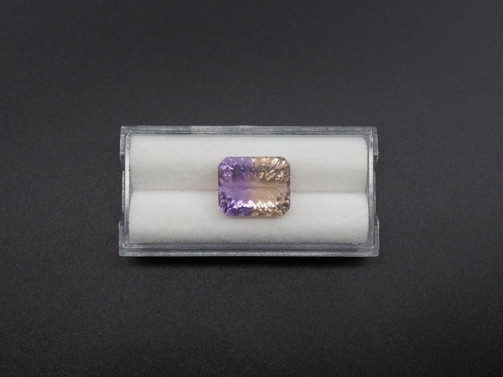 Ametrine Faceted 13.2x11mm Approximately 8.6  Carat (GTG-AMT-23)