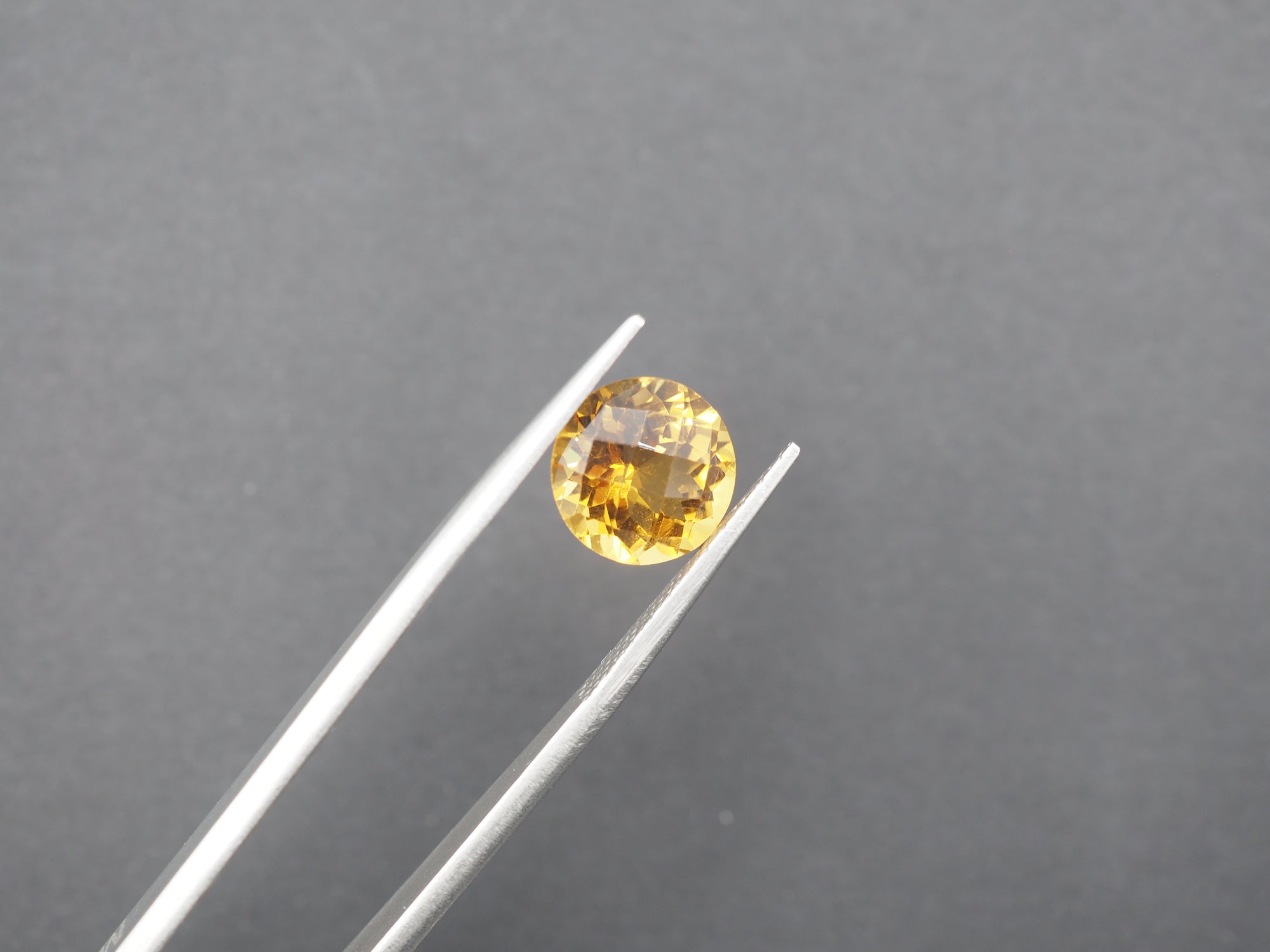 Citrine Faceted 10 mm Single Piece Approximately 3.34 Carat (GTG-CT-11)