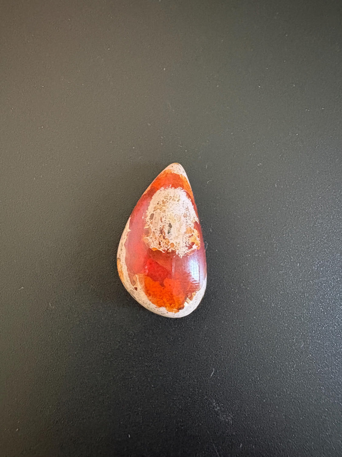 Mexican Fire Opal Cabochon 28x15 mm Approximately 19.60 Carat