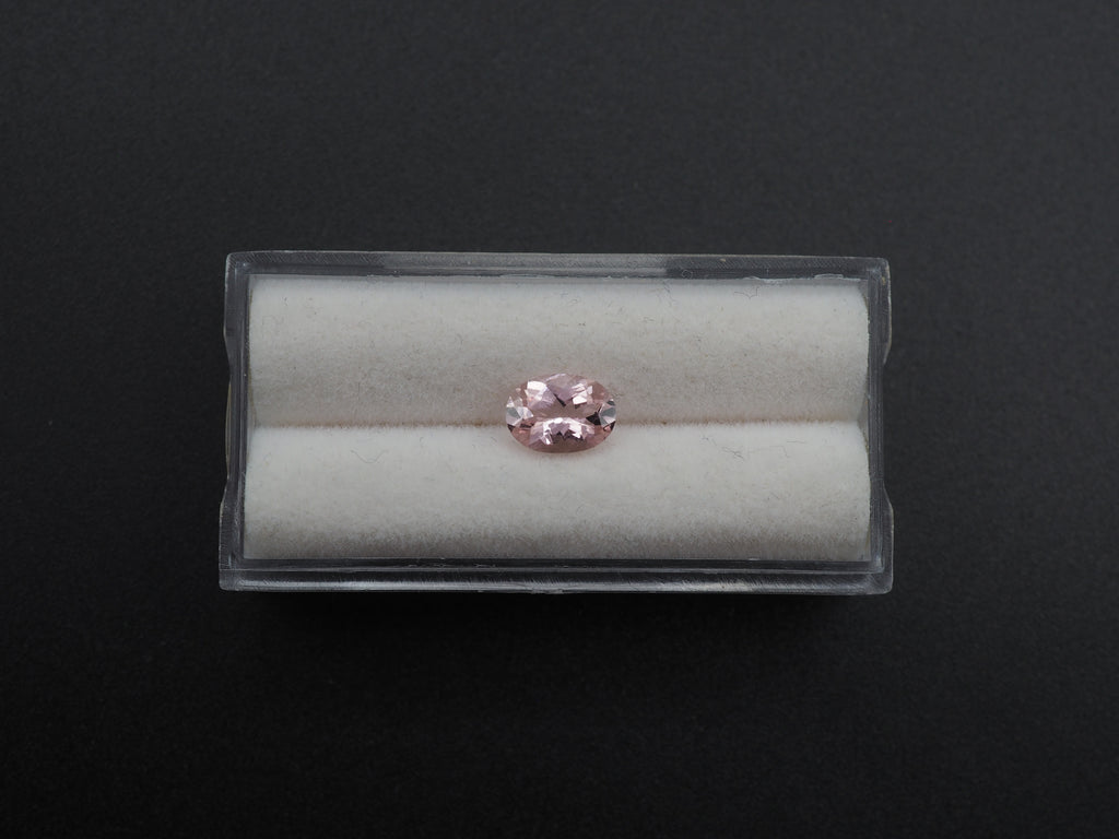 Pink Faceted Tourmaline Oval Shape  8x5.8x3.6mm Approximately 1.06 Carat