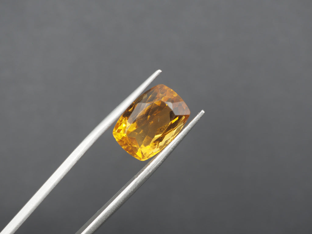 Citrine Faceted 14x9.8 mm Single Piece Approximately 8.07 Carat (GTG-CT-16)