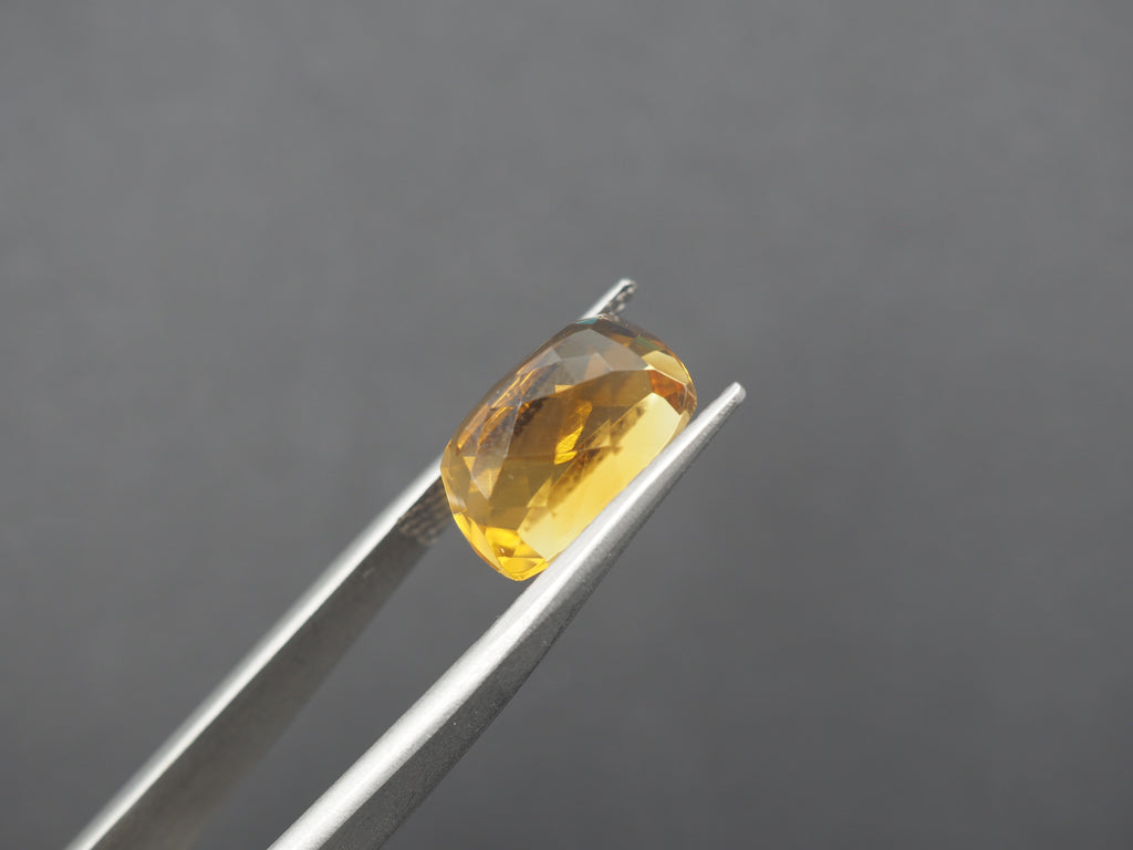 Citrine Faceted 14x9.8 mm Single Piece Approximately 8.07 Carat (GTG-CT-16)