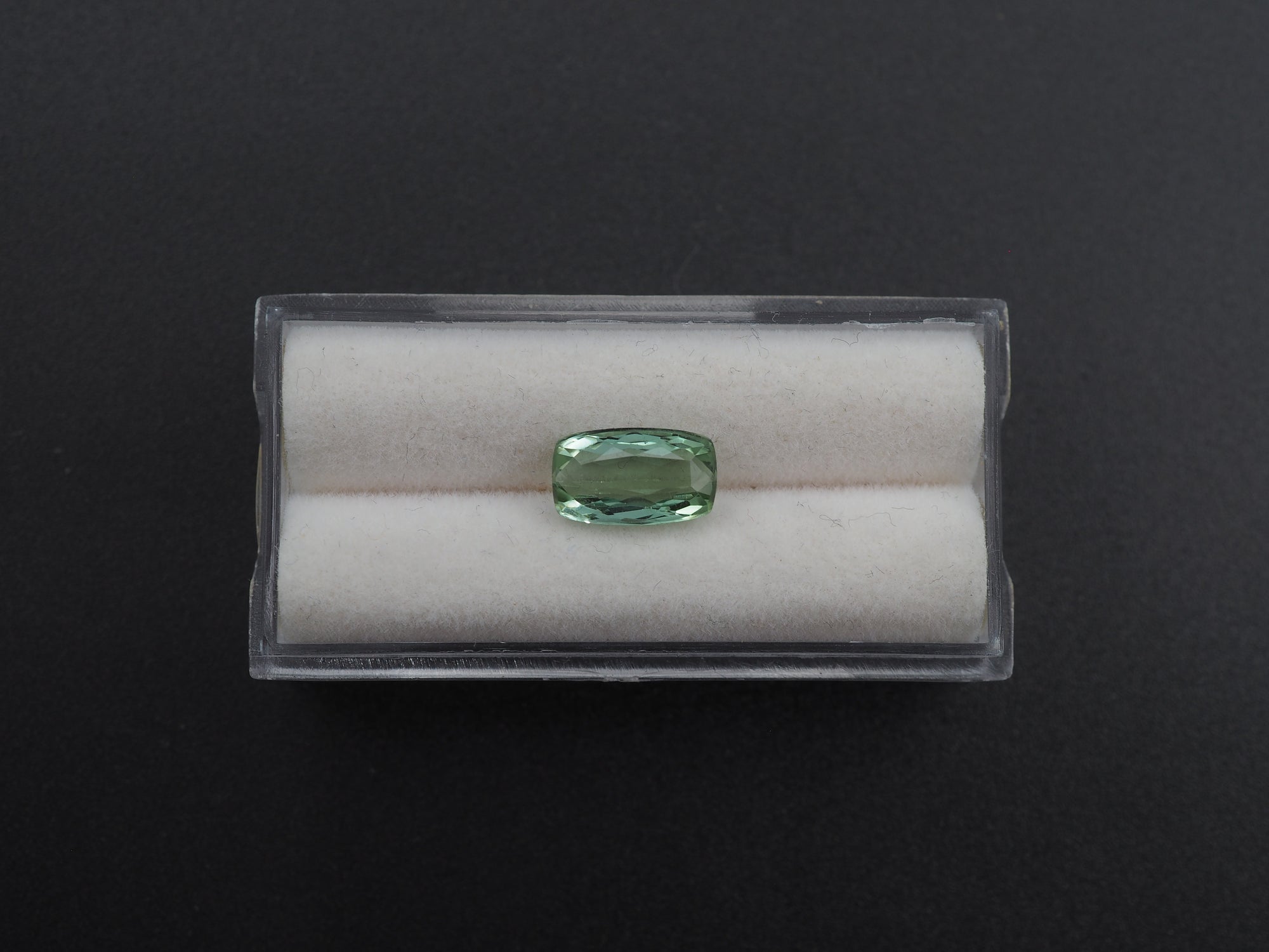 Rectangle shape Faceted  Tourmaline 10.54x6.3x4.7mm Single Piece Approximately 2.66 Carat