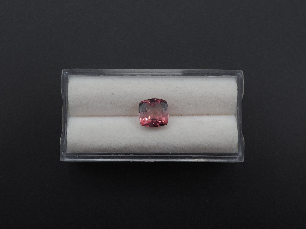 Square Shaped Faceted Tourmaline 7.9mm Single Piece Approximately 2 Carat (GTG-TOU-260)