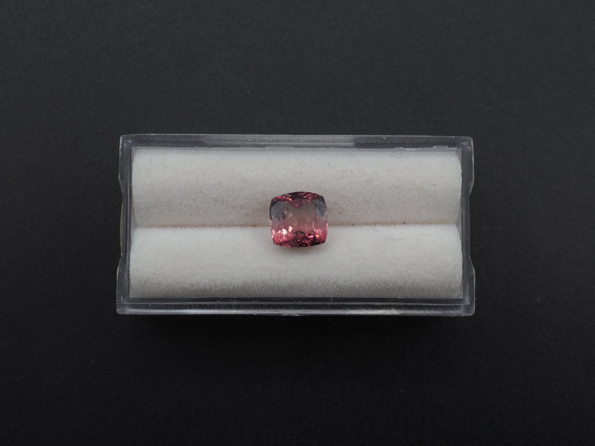 Square Shaped Faceted Tourmaline 7.9mm Single Piece Approximately 2 Carat (GTG-TOU-260)
