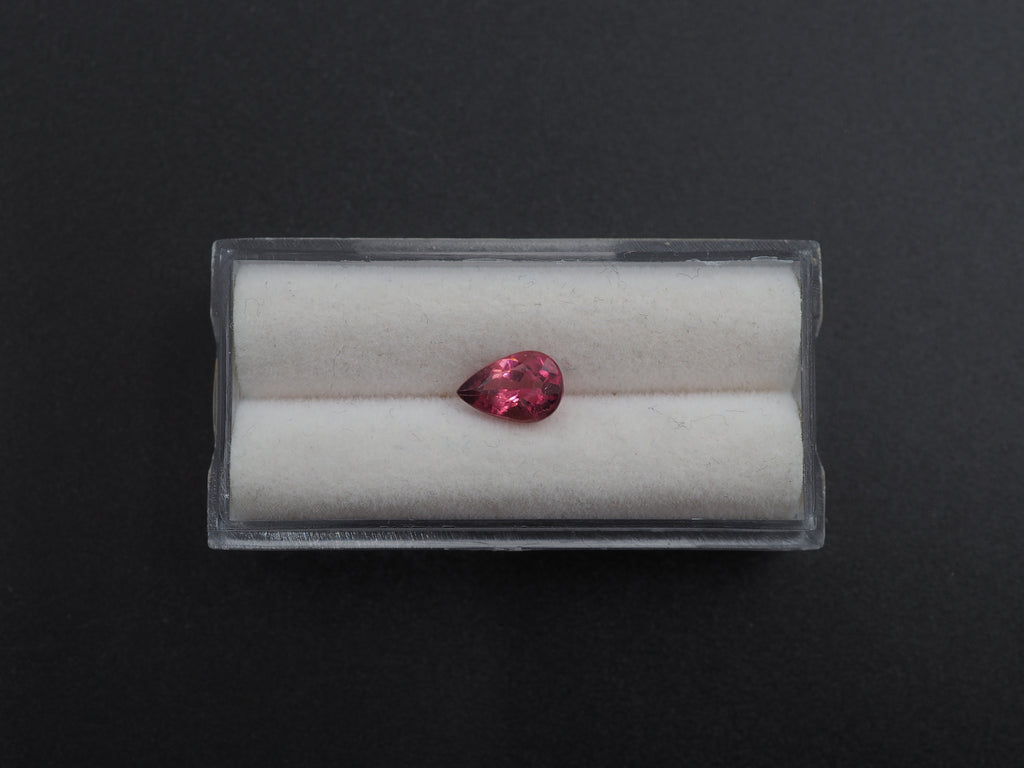 Tourmaline Faceted Pear Shape  8.5x5.5x4mm Approximately 1.2 Carat