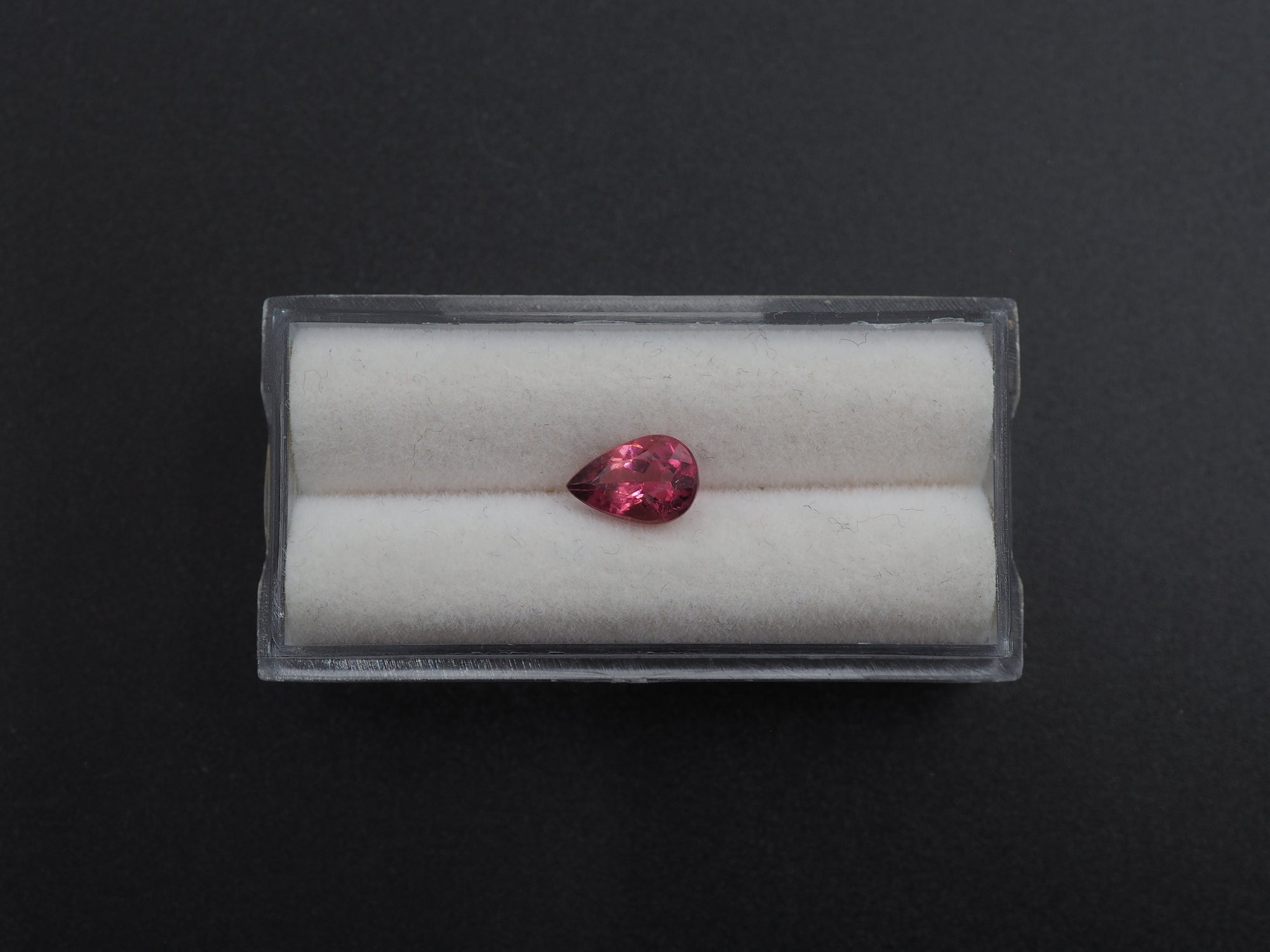 Tourmaline Faceted Pear Shape  8.5x5.5x4mm Approximately 1.2 Carat