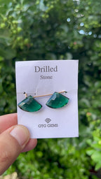 Hydro Drilled Tourmaline 11x20mm, Approximately 17.50 Carat (GTG-HT-1)