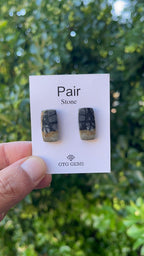 Picasso Jasper 21x11mm Matching Pair Cabochon Approximately 26.5 Carat (GTG-MPJ-9)