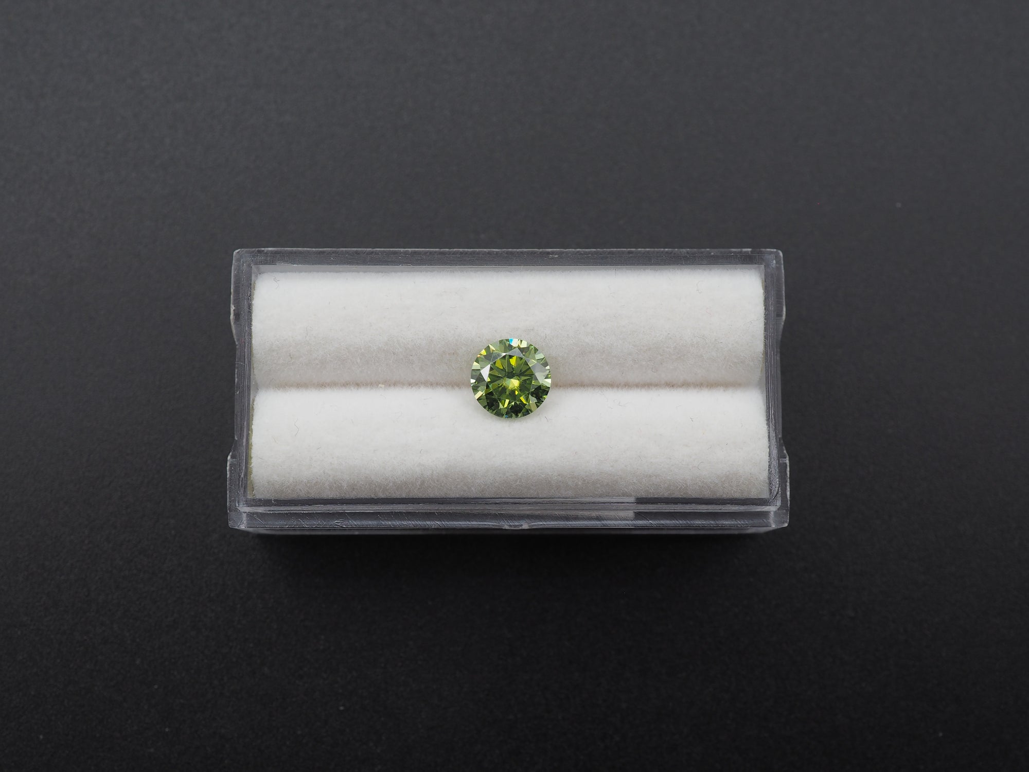 Moissanite Faceted Round Shape 7mm Approximately 1.18 Carat