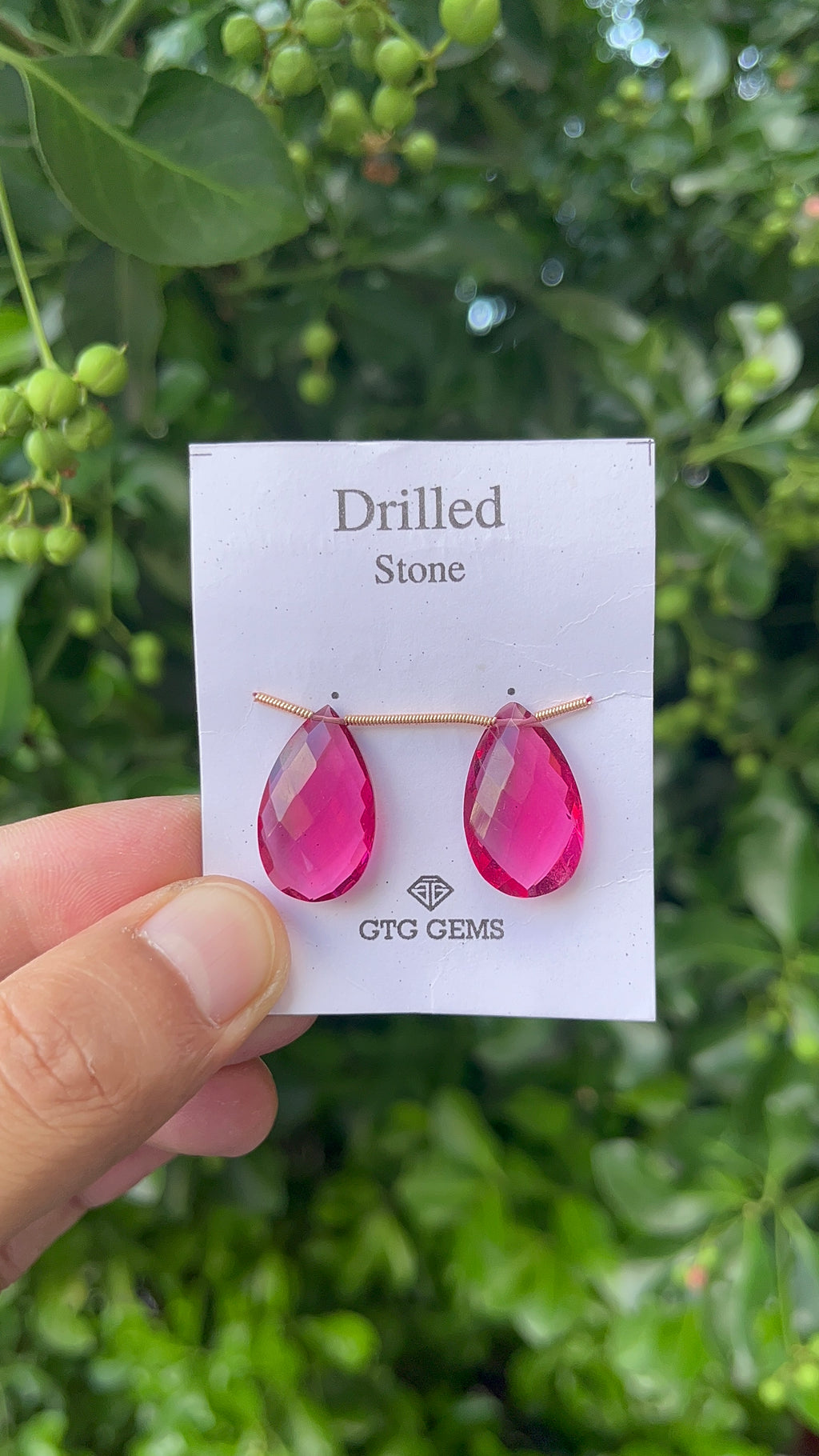 Hydro Drilled Tourmaline 22x13mm, Approximately 22.50 Carat (GTG-HT-9)