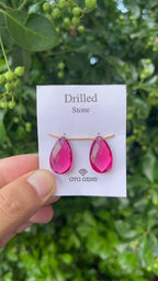 Hydro Drilled Tourmaline 22x13mm, Approximately 22.50 Carat (GTG-HT-9)