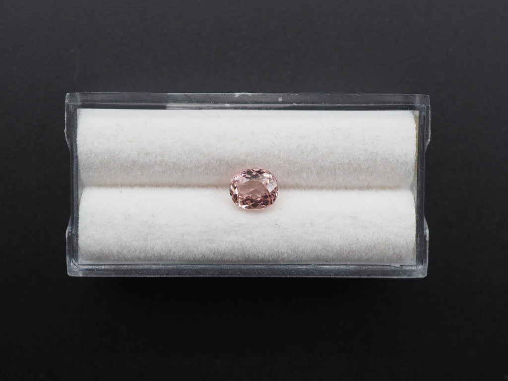 Natural Tourmaline Faceted 6.6x5.5 mm Single Piece Approximately .86 Carat (GTG-TOU-344)
