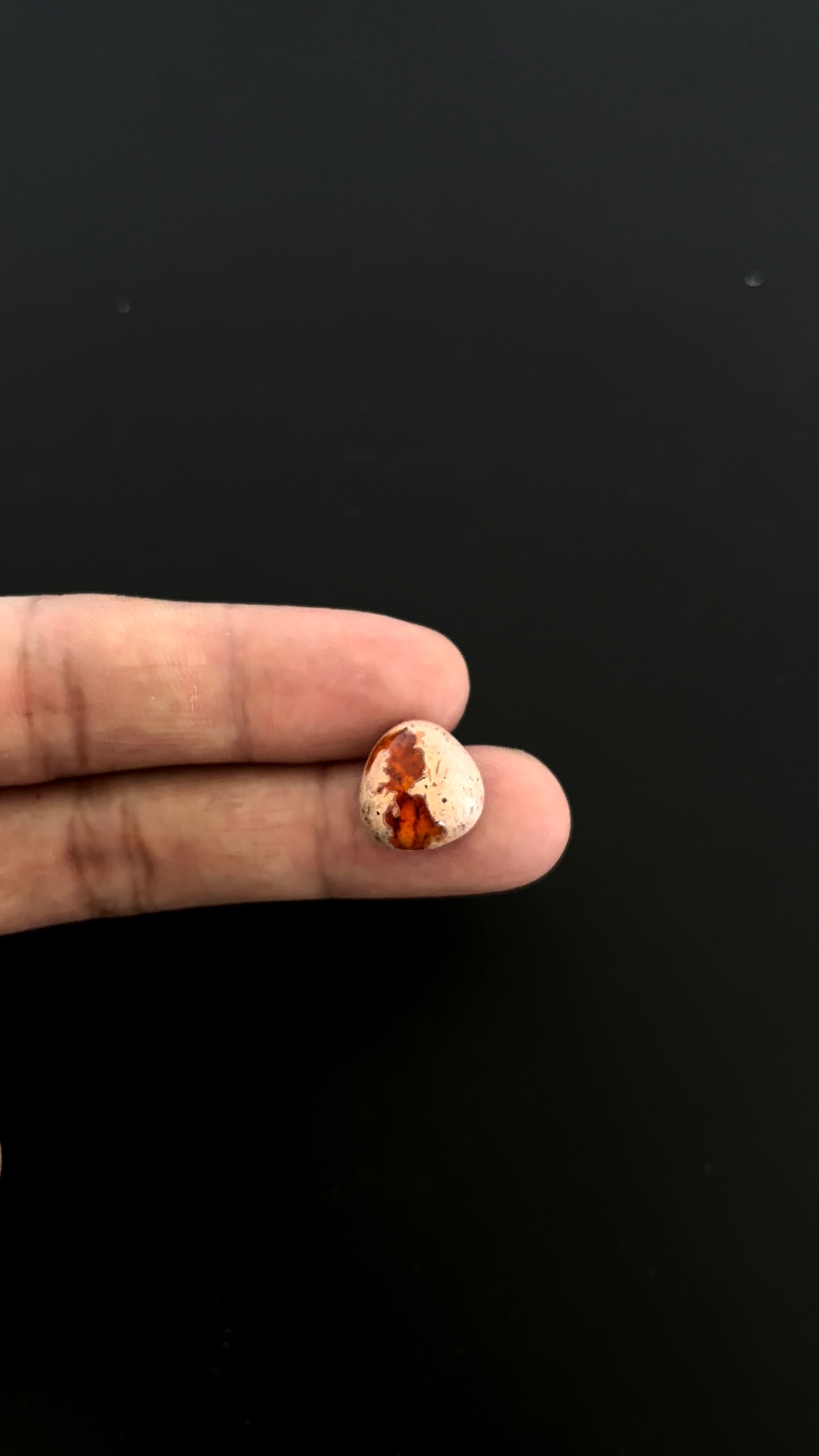 Mexican Fire Opal Cabochon 14x14 mm Approximately 7.01 Carat