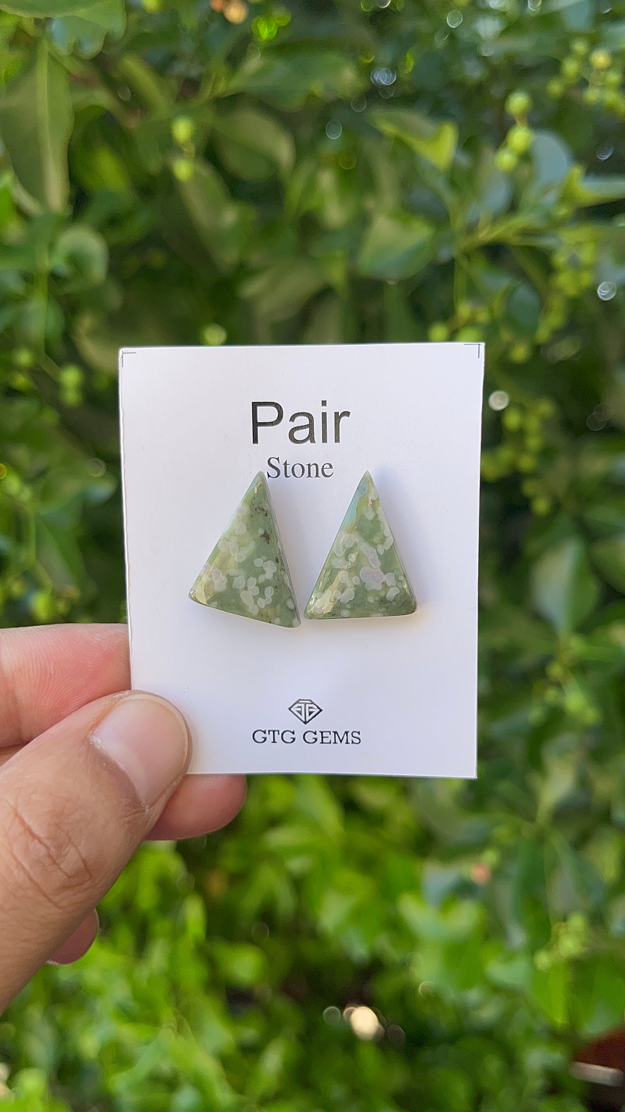 Serpentine Matching Cabochon 21x11 mm, Approximately 23 Carat (GTG-MSC-9)