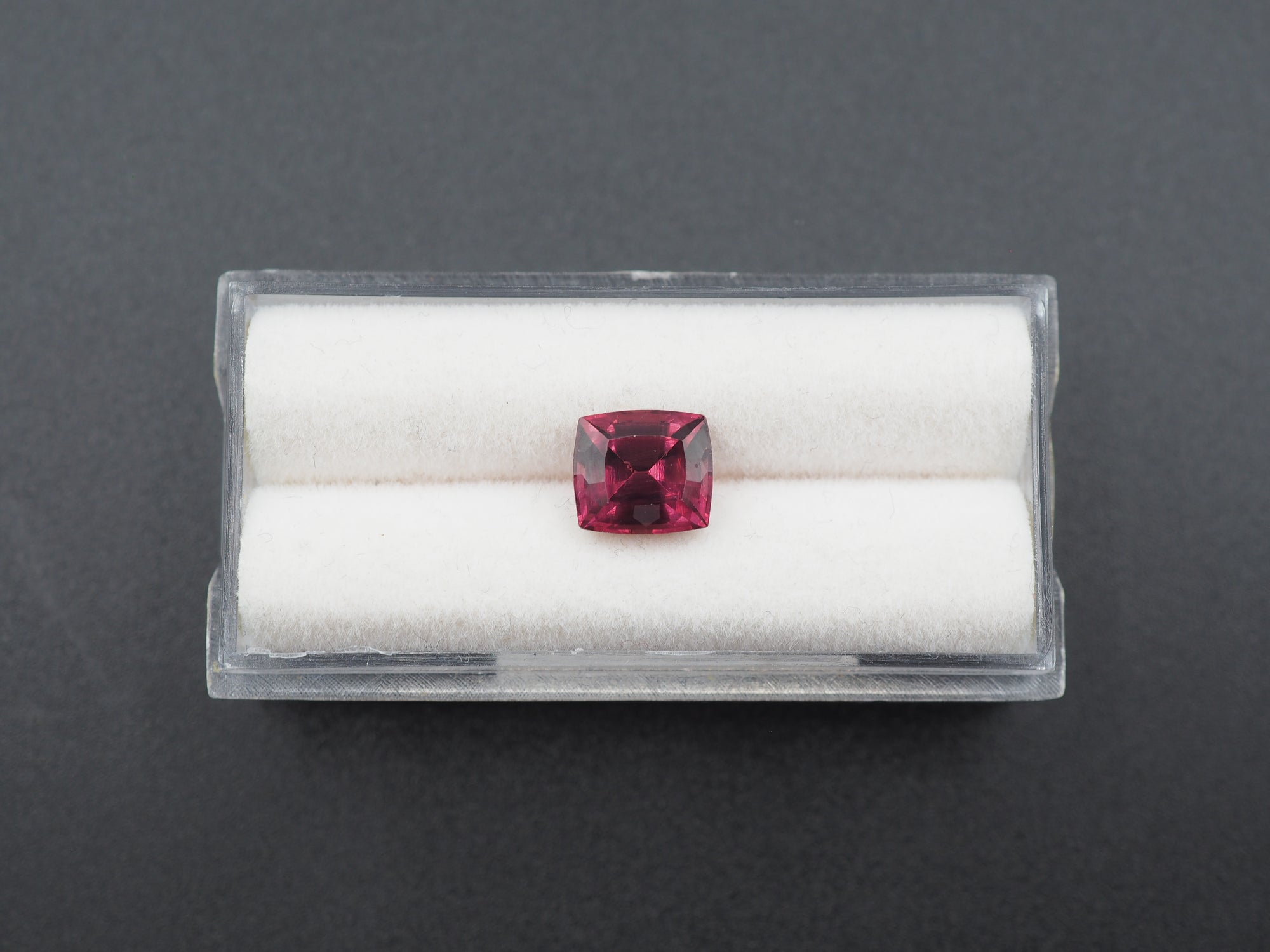 Purple Garnet Faceted 7.9x7.1 mm Approximately 2.70 Carat (GTG-PG-10)