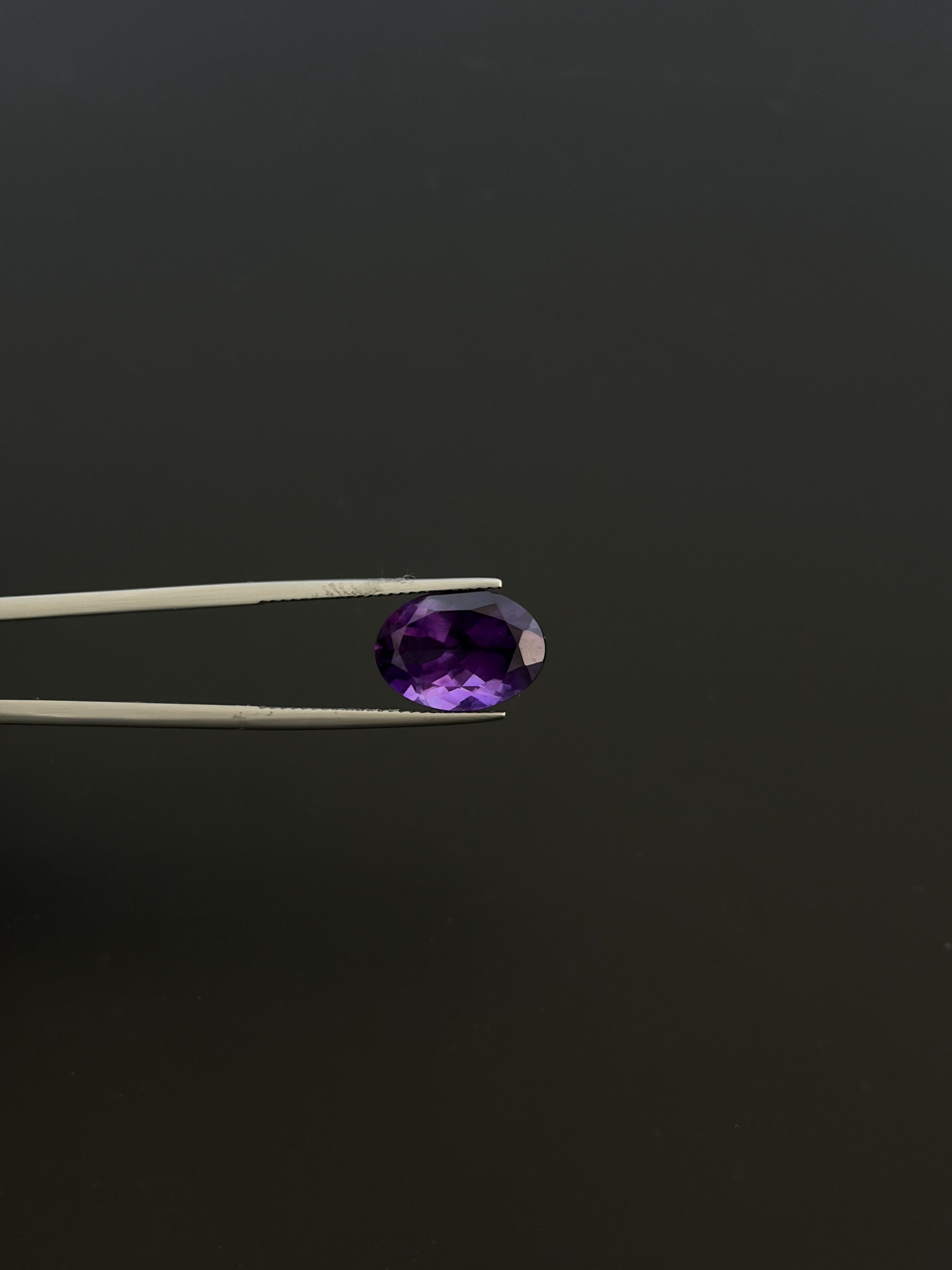 Amethyst Faceted 14.2x10.1 mm Single Piece