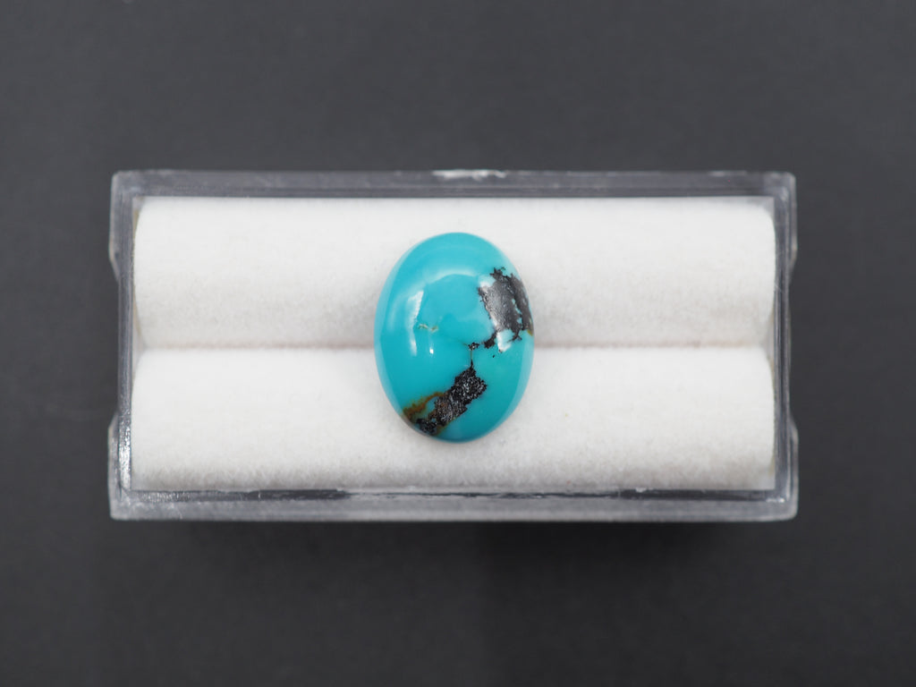 Arizona Turquoise Cabochon 15x11 mm Approximately 4.73 Carat (GTG-AT-3)