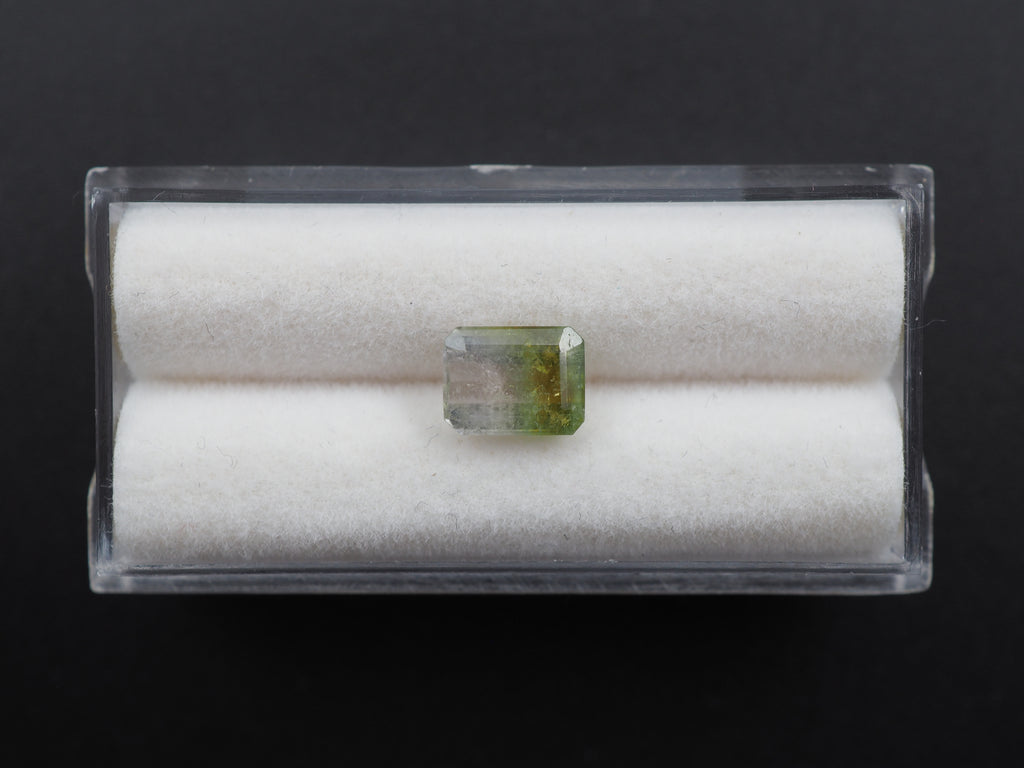 Watermelon Tourmaline Faceted Gemstone 8.1x6.3 mm