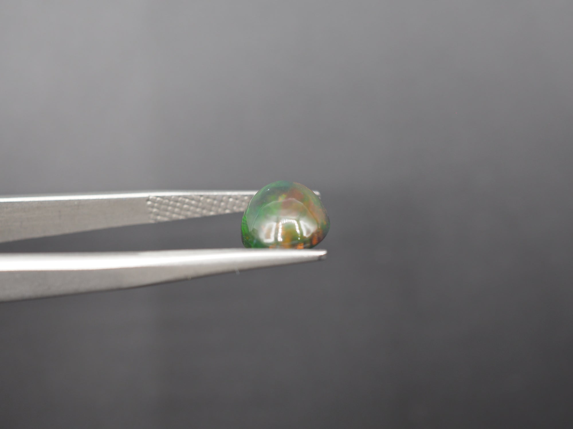 Ethiopian Black Opal Cabochon 10.5x8.5 mm Approximately 2.31 Carat (GTG-BOP-45)