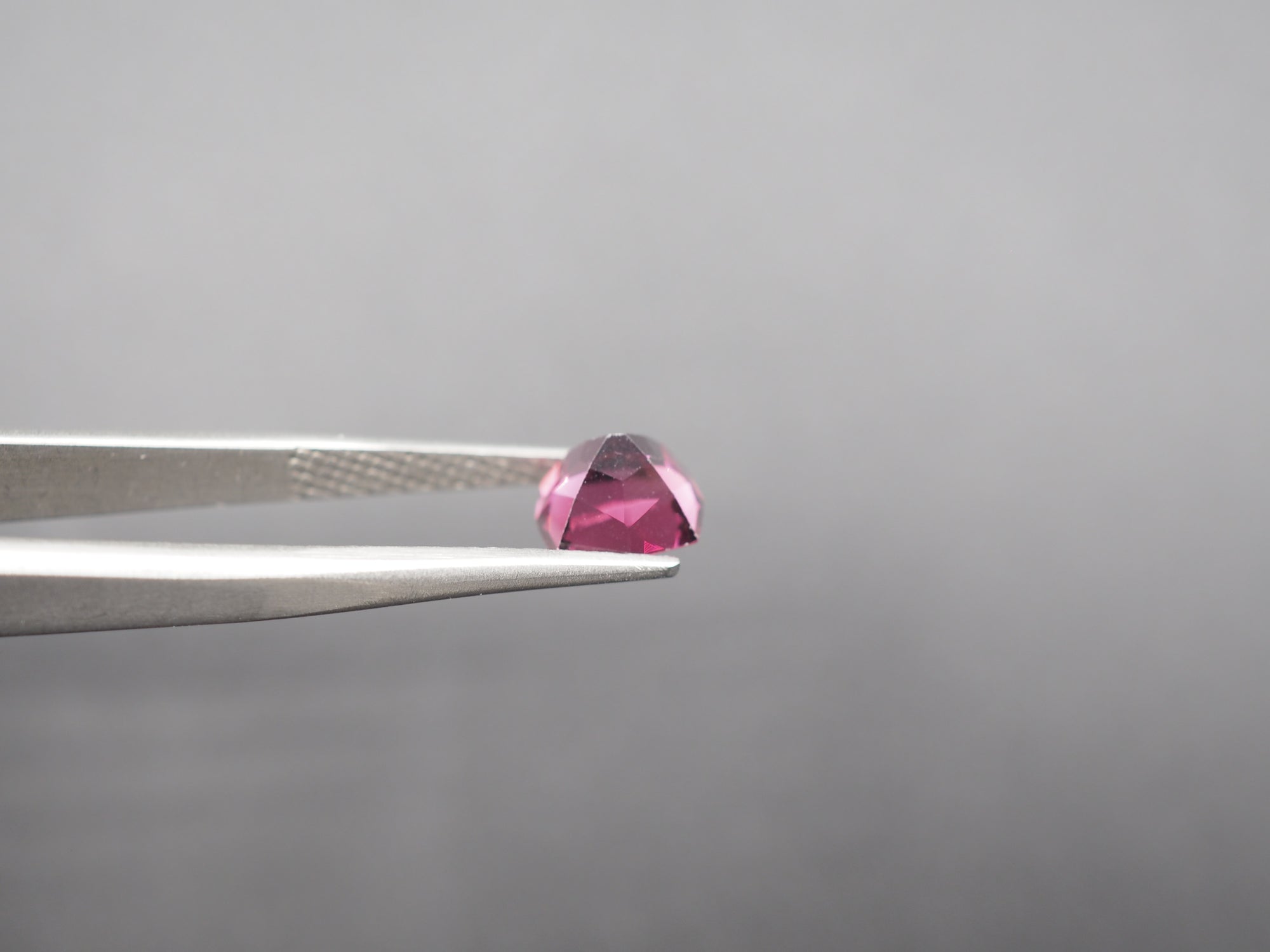 Purple Garnet Faceted 7.9x7.3 mm Approximately 2.42 Carat (GTG-PG-11)