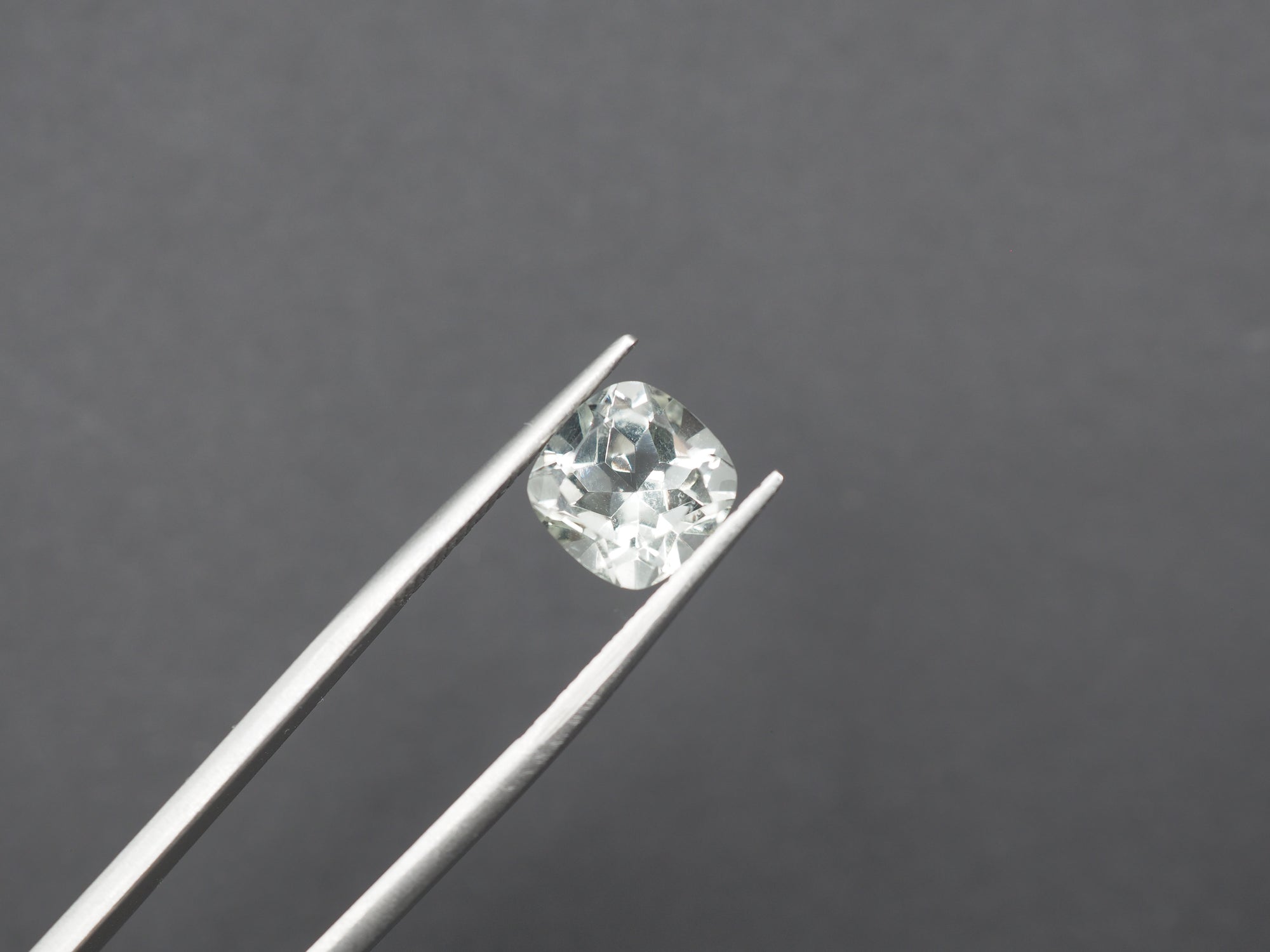 Green Amethyst Faceted 9.1 mm  Single Piece Approximately 3.02 Carat   (GTG-GAM-5)