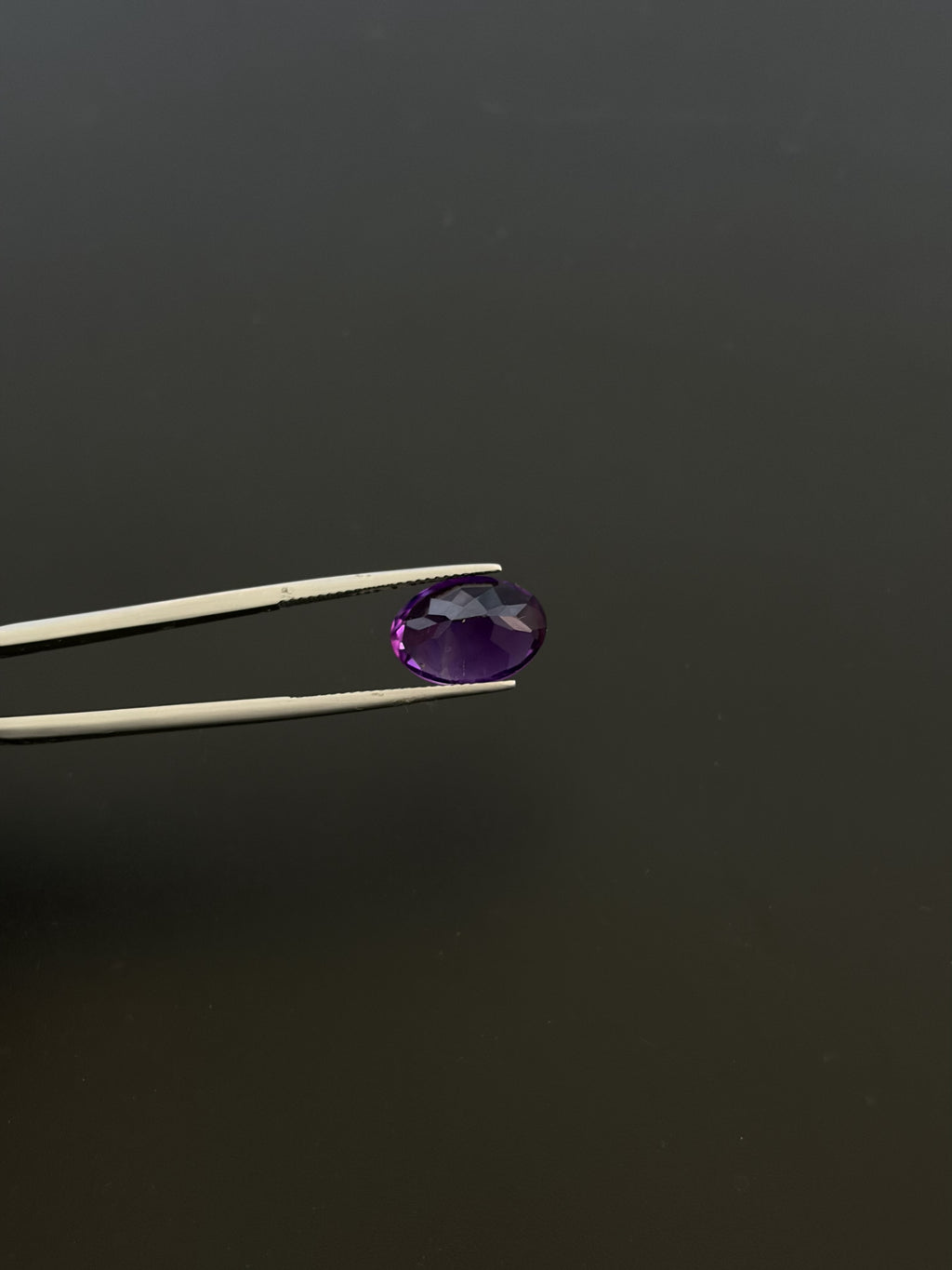 Amethyst Faceted 14.2x10.1 mm Single Piece