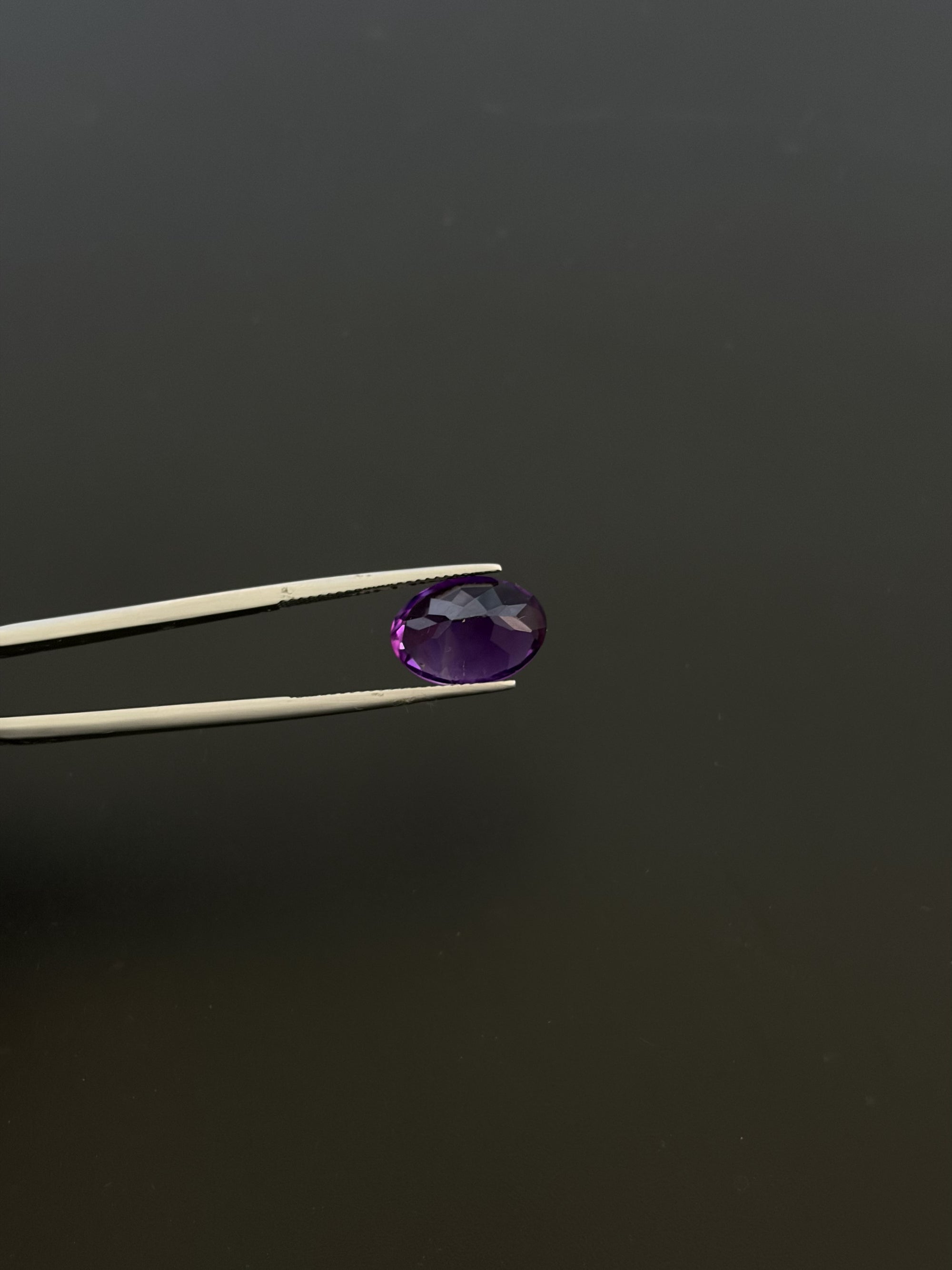 Amethyst Faceted 14.2x10.1 mm Single Piece