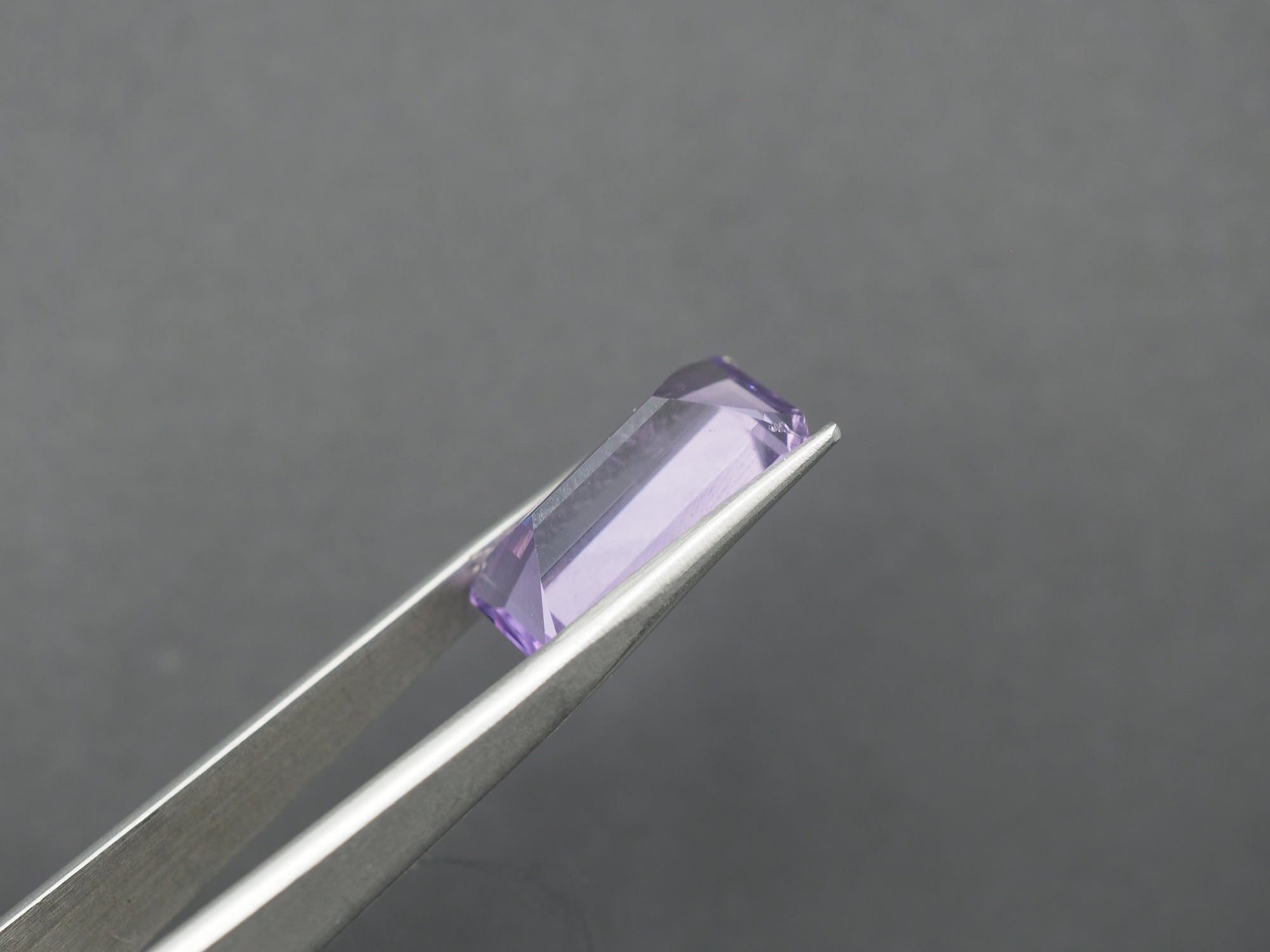 Amethyst Faceted  18x10 mm Single Piece Approximately 8.50 Carat (GTG-AM-61)