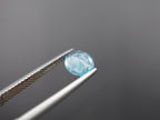 Natural Blue Apatite 8x6.2 mm Faceted Gemstone