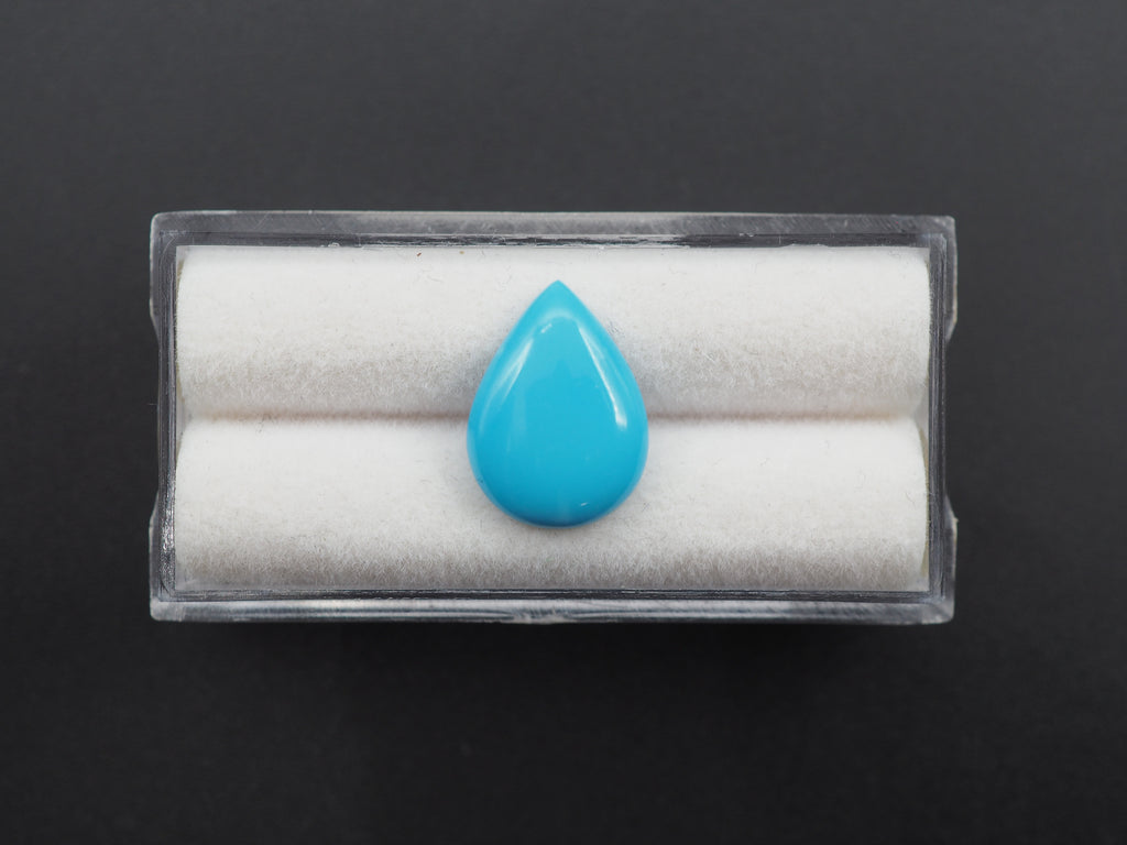 Arizona Turquoise Cabochon 15x11 mm Approximately 3.53 Carat (GTG-AT-41)