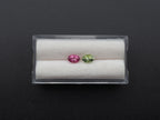 Natural Tourmaline Faceted 6.3 x 4.3 x 3.5mm , Approximately 1.08 Carat, 2 pcs