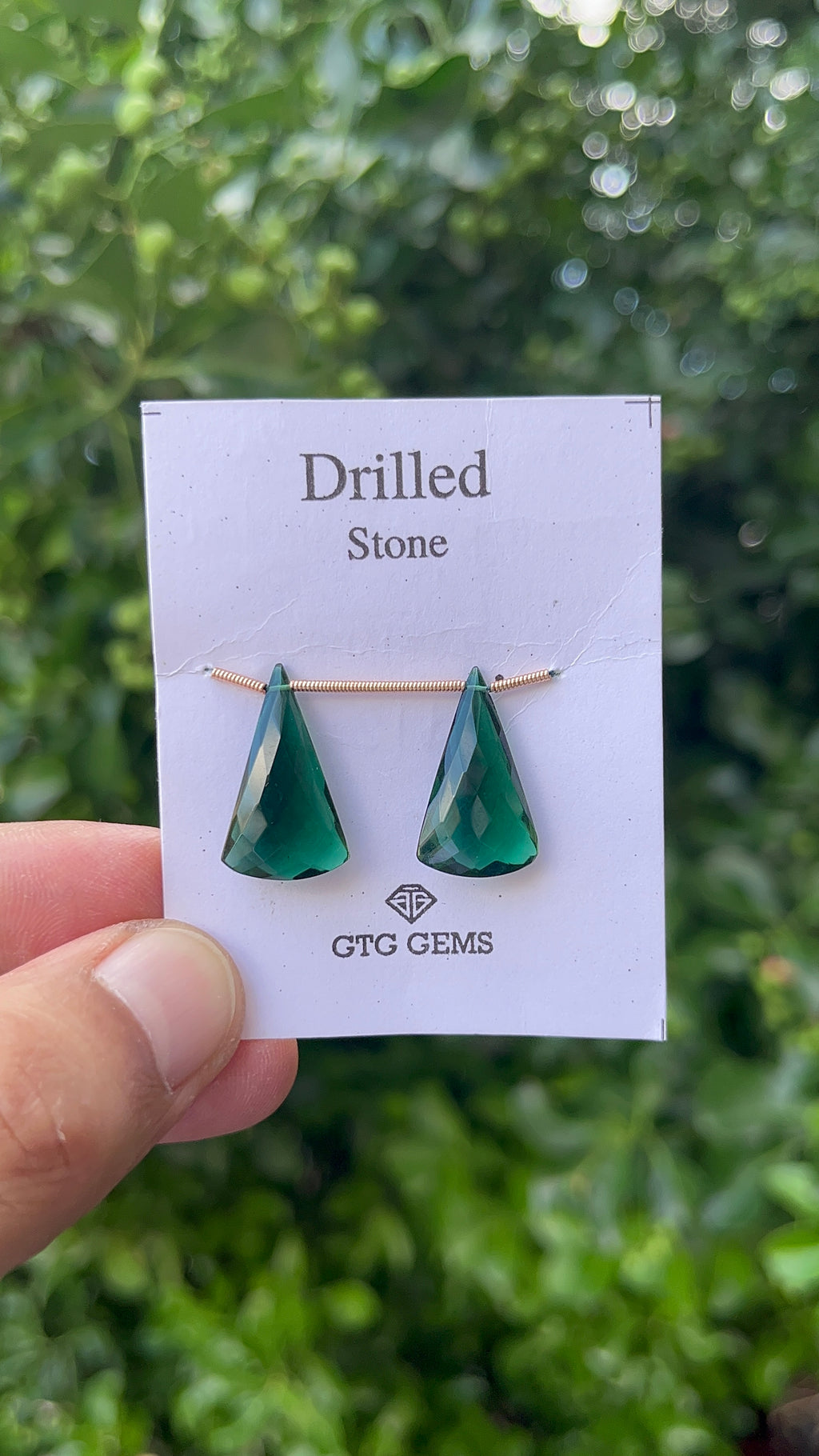 Hydro Drilled Tourmaline 22x13 mm, Approximately 14.50 Carat (GTG-HT-5)