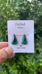 Hydro Drilled Tourmaline 22x13 mm, Approximately 14.50 Carat (GTG-HT-5)