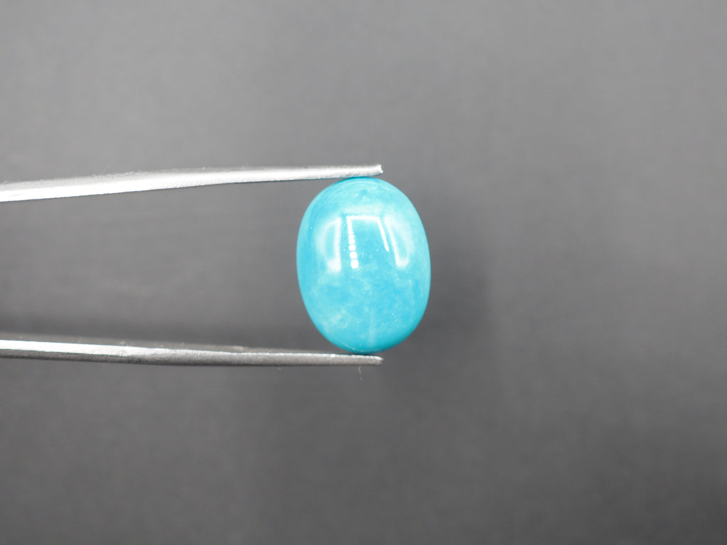 Arizona Turquoise Cabochon 16x12 mm Approximately 7.45 Carat (GTG-AT-39)
