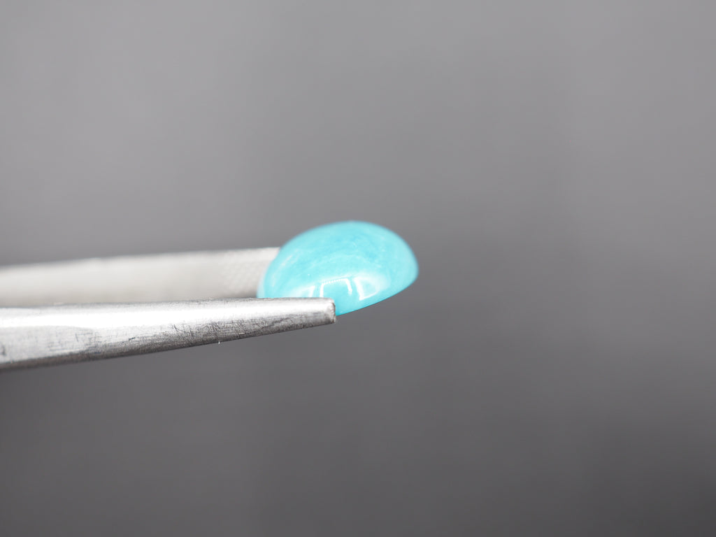 Arizona Turquoise Cabochon 16x12 mm Approximately 7.45 Carat (GTG-AT-39)