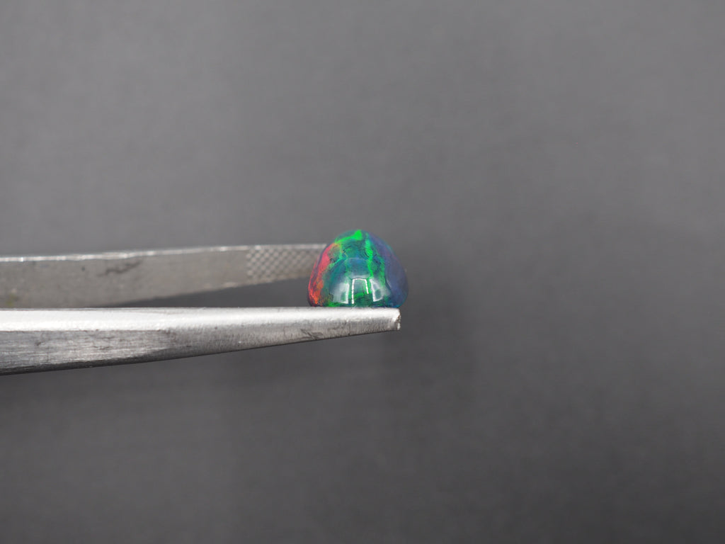 Ethiopian Black Opal Cabochon 12x8 mm Approximately 2.84 Carat (GTG-BOP-53)