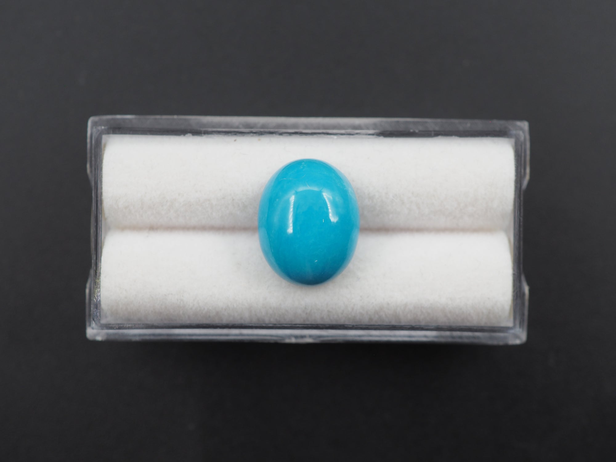 Arizona Turquoise Cabochon 14x11 mm Approximately 7.19 Carat (GTG-AT-38)