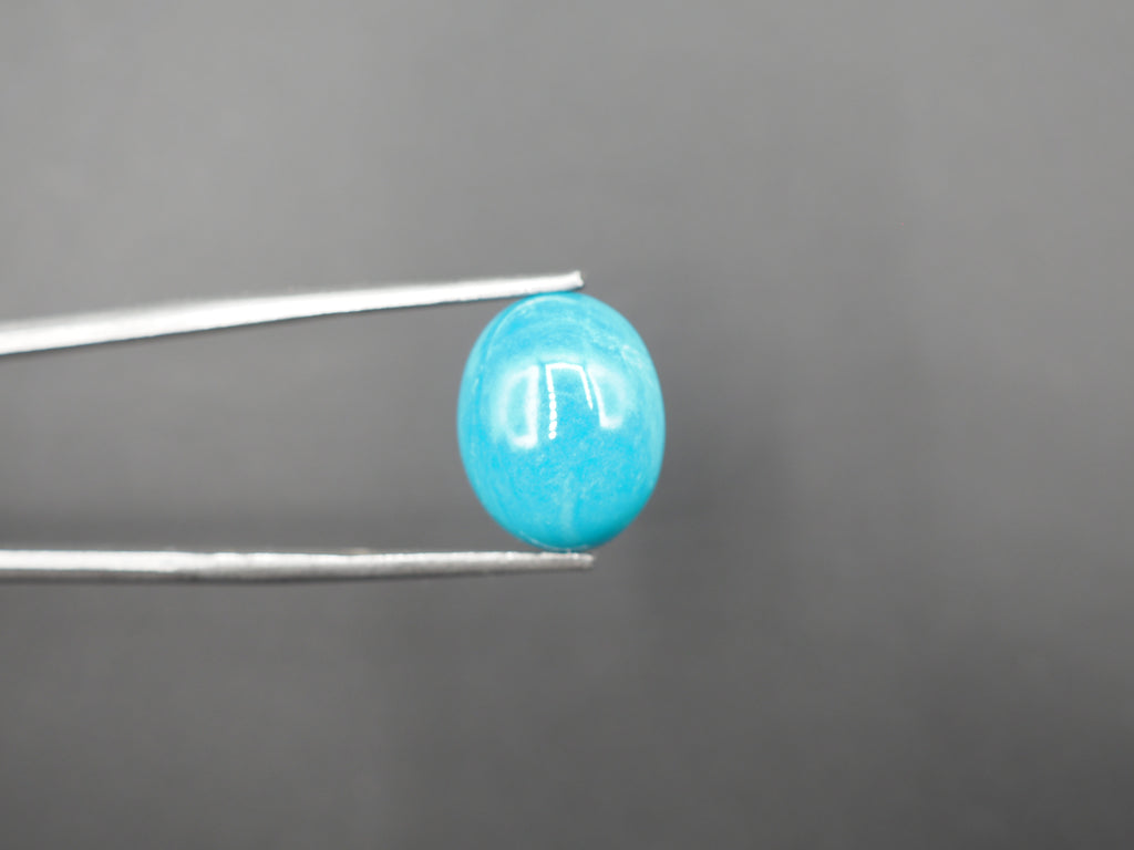 Arizona Turquoise Cabochon 14x11 mm Approximately 7.19 Carat (GTG-AT-38)