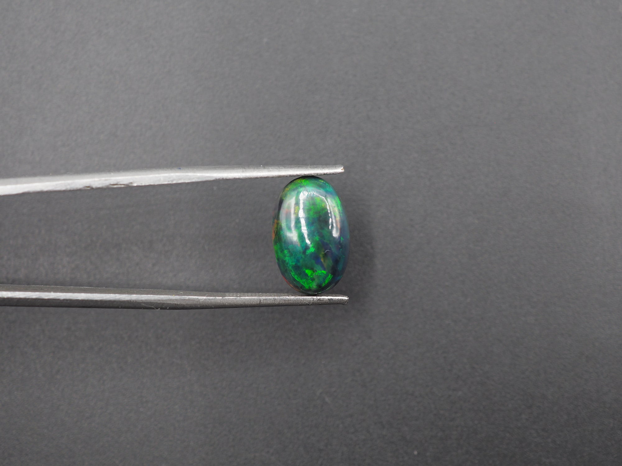Ethiopian Black Opal Cabochon 13x8 mm Approximately 2.32 Carat (GTG-BOP-51)