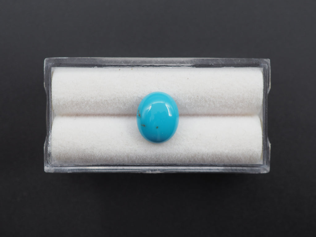 Arizona Turquoise Cabochon 11x9 mm Approximately 3 Carat (GTG-AT-34)