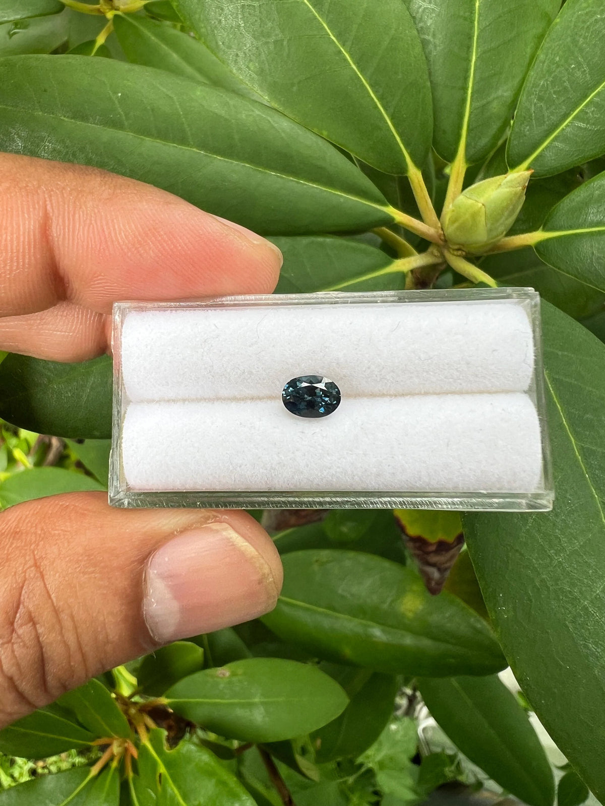 Blue Spinel Oval Shape 6.6x4.9x3.7mm Single Piece Approximately 0.79 Carat (GTG-SP-18)