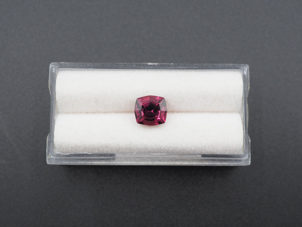 Purple Garnet Faceted 7.9x7.3 mm Approximately 2.42 Carat (GTG-PG-11)
