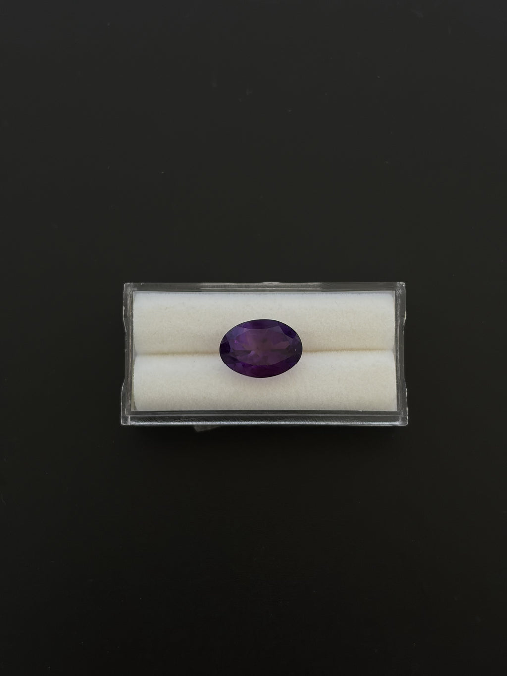 Amethyst Faceted 14.2x10.1 mm Single Piece