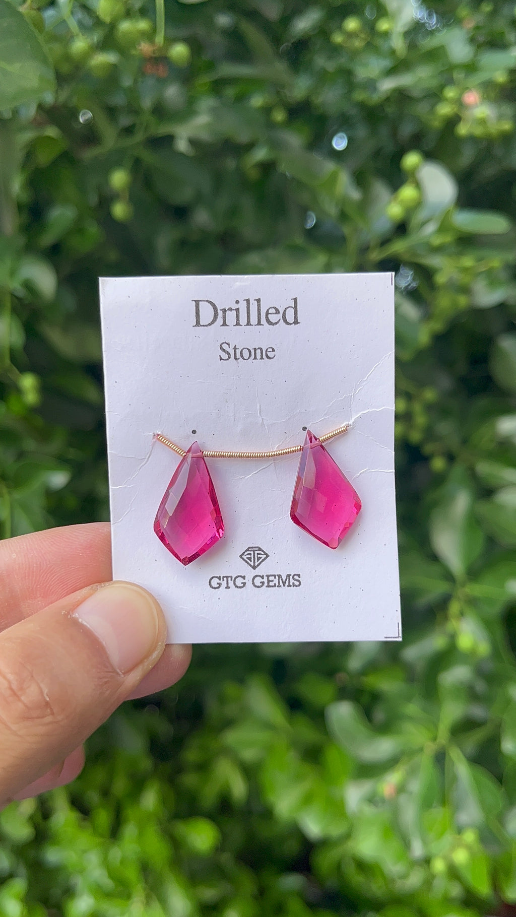 Hydro Drilled Tourmaline 14x20mm, Approximately 16.50 Carat (GTG-HT-8)