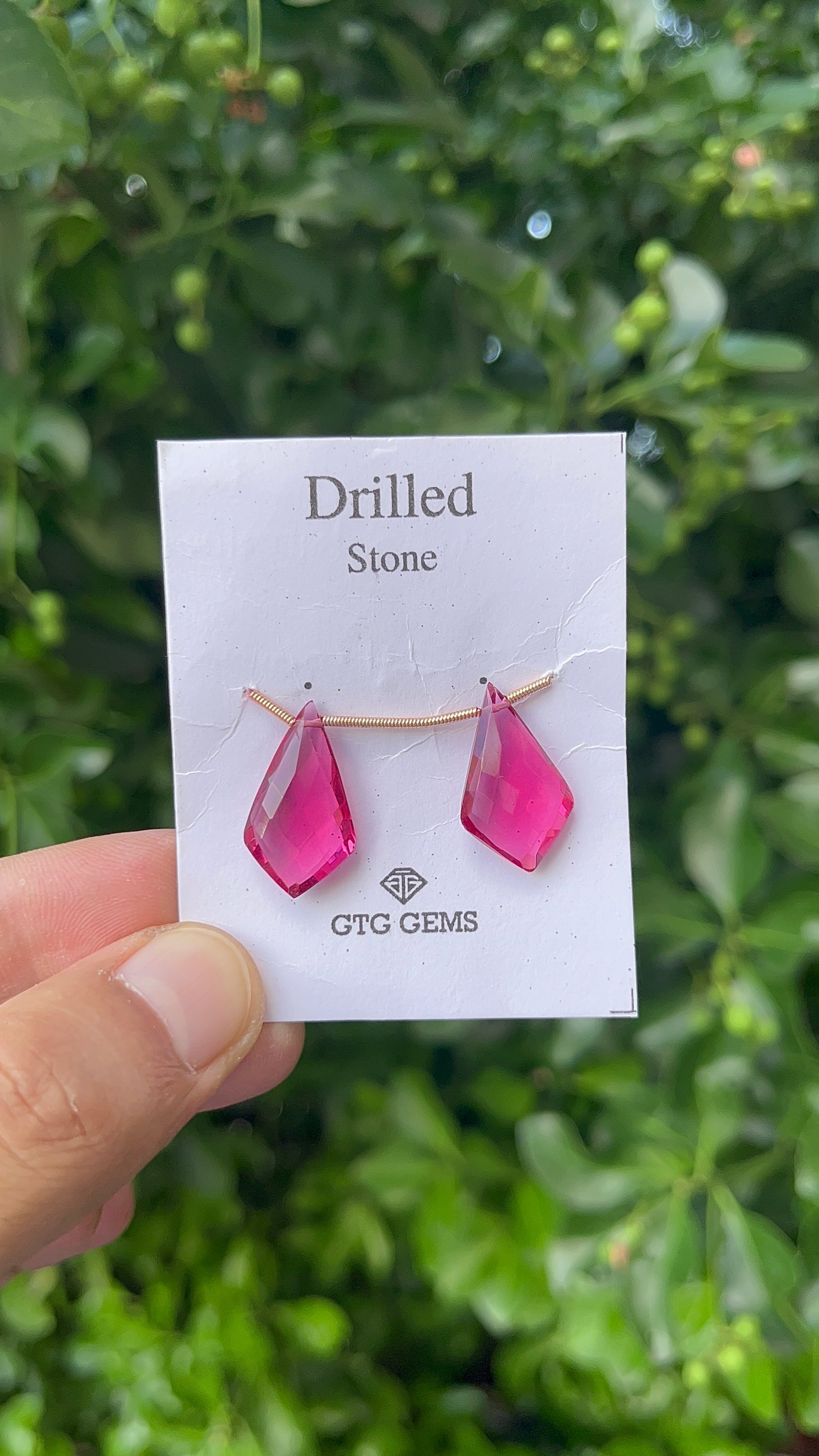 Hydro Drilled Tourmaline 14x20mm, Approximately 16.50 Carat (GTG-HT-8)