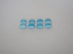 Swiss Blue Topaz Cabochon 4 mm