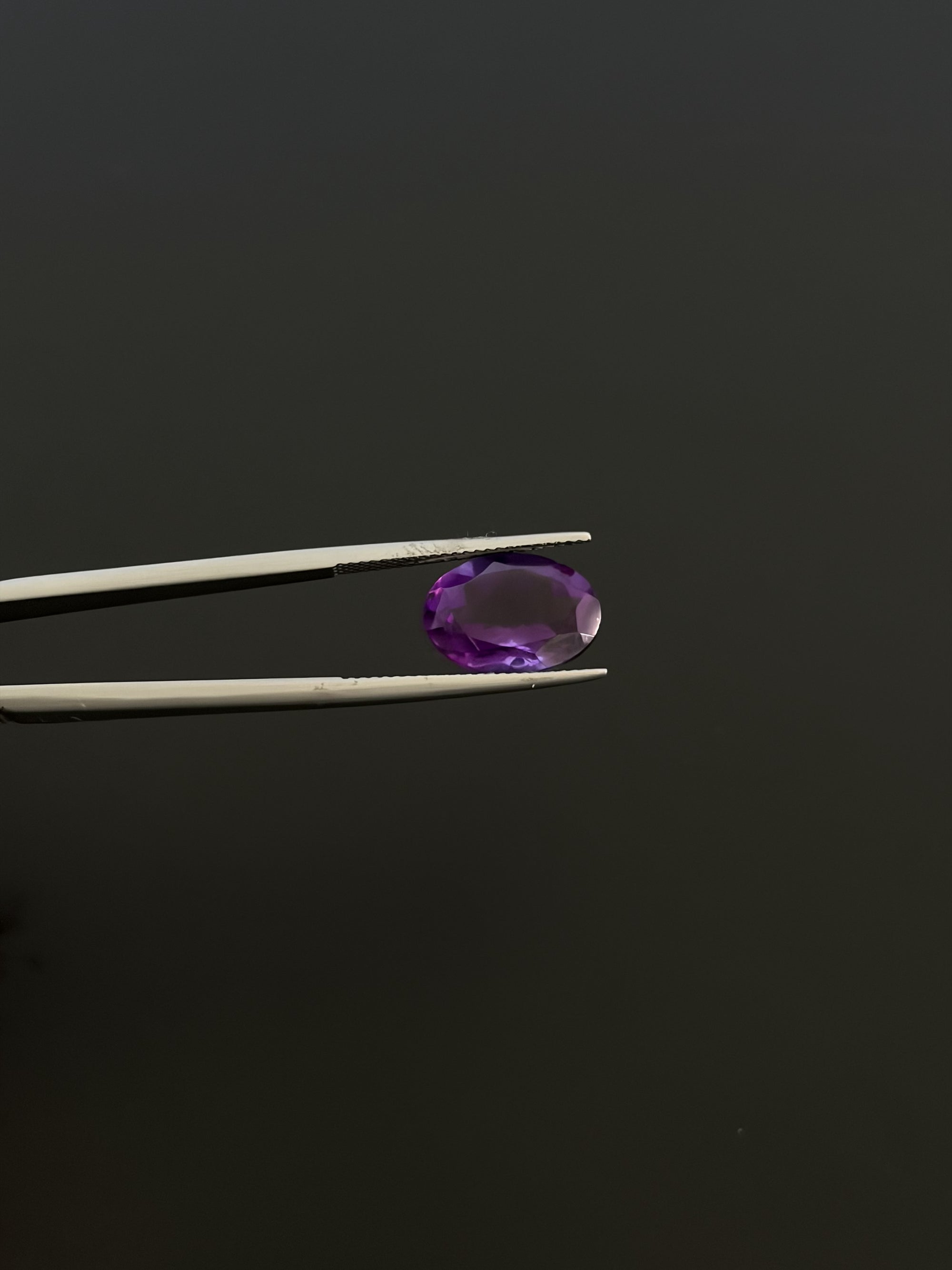 Amethyst Faceted 13.9x10.1 mm Single Piece