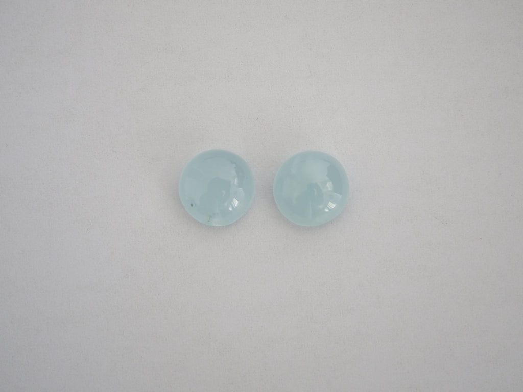 Aquamarine Cabochon 8 mm